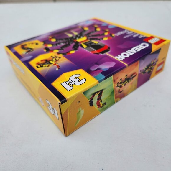 New LEGO Creator 3-in-1 31159 Spider Toy Spider Scorpion Snake Wild Animals Surp - Picture 11 of 16